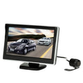 Htovila Reverse 5 Display Inch Car Backup HD Parking Camera View System Monitor TFT LCD Rear +