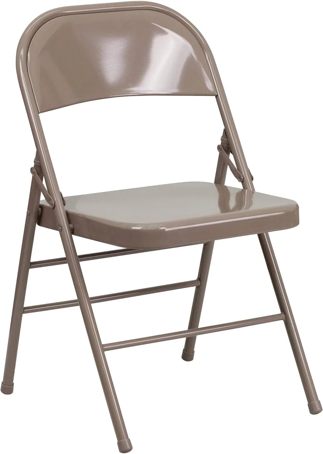 Metal Chair Folding Series Triple Double & Hinged HERCULES Braced Gray