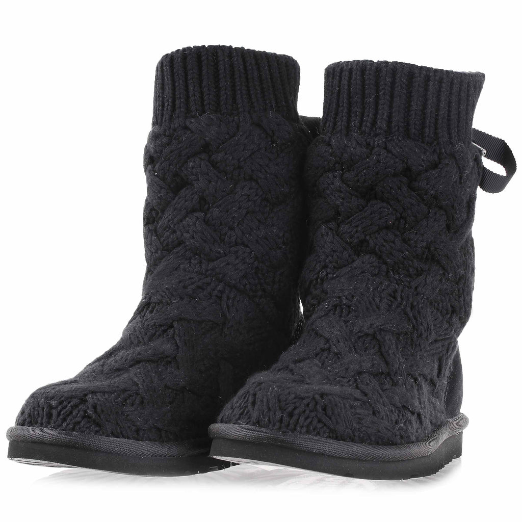 6 Boots Black Australia Womens Ugg Isla Knit