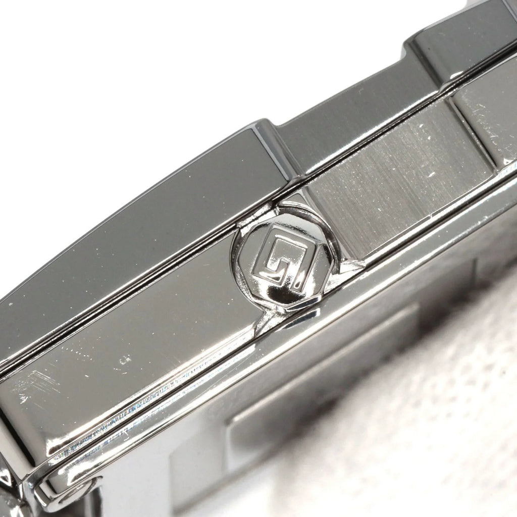 G Boys Square 3600J Steel/SS Stainless Watch Pre-Owned Face (Good)