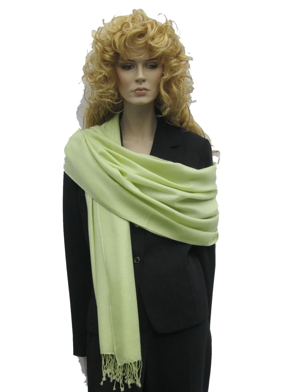 Dew Green Shawl/Shawls/Scarf/Scarves/Wrap/Stole/Muffler/Cape/Ruana/Blanket/Throw/Pashmina (Honey Shawl) Regular Shawl/Cashmere Scarf/Wool/Silk