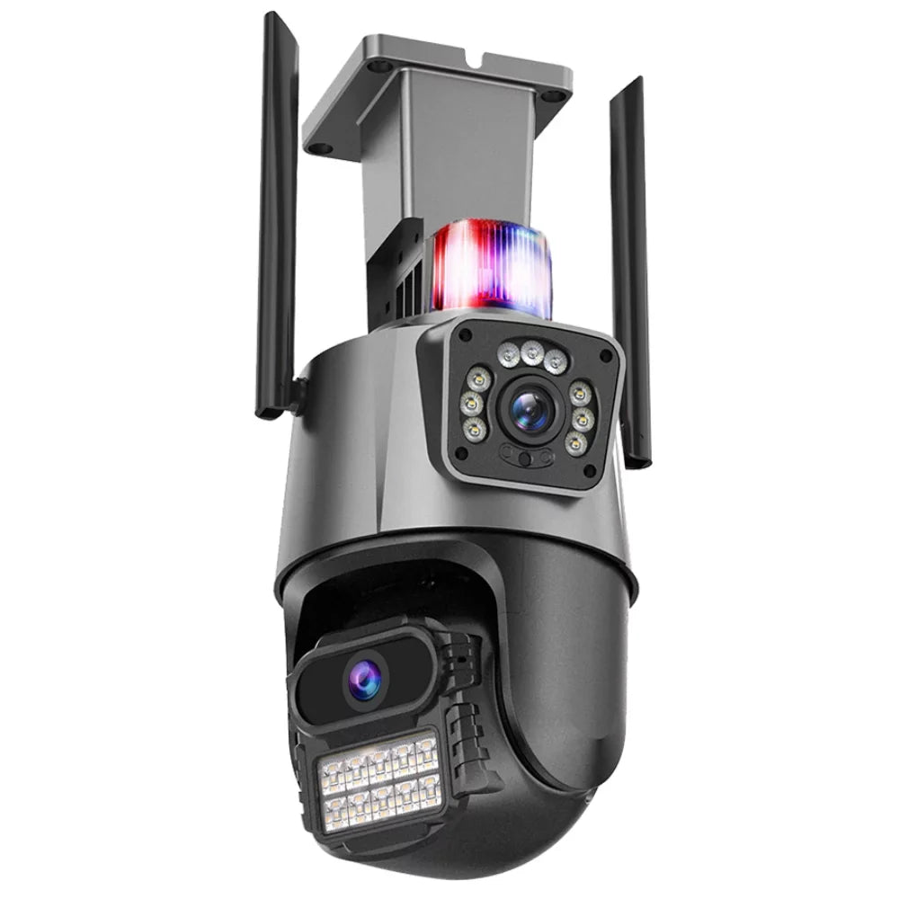 Dual Night View, Audio 360° Vision, Camera, Waterproof 2-Way Cameras Kepeak Wi-Fi Security Surveillance Home exterior Lens