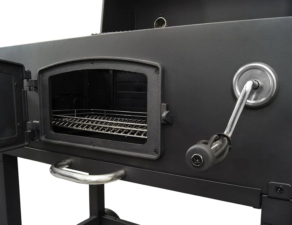 Heavy-Duty Charcoal Black X-Large Grill,