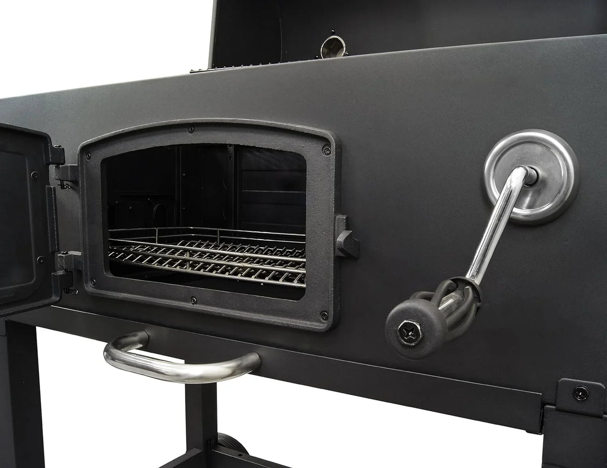 Heavy-Duty Charcoal Black X-Large Grill,