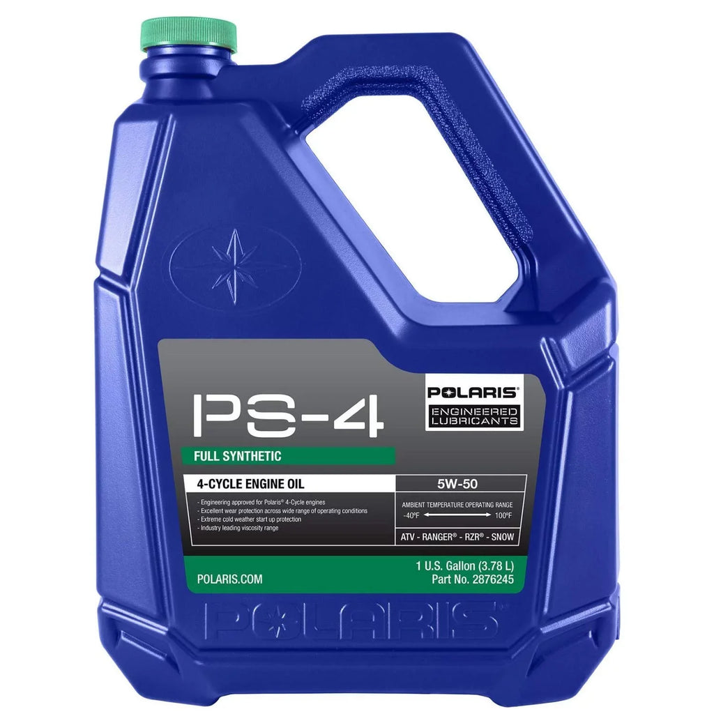 Plus Oil Synthetic Gallon 2876245 PS4 4-Cycle & Snowmobile Polaris ATV Factory