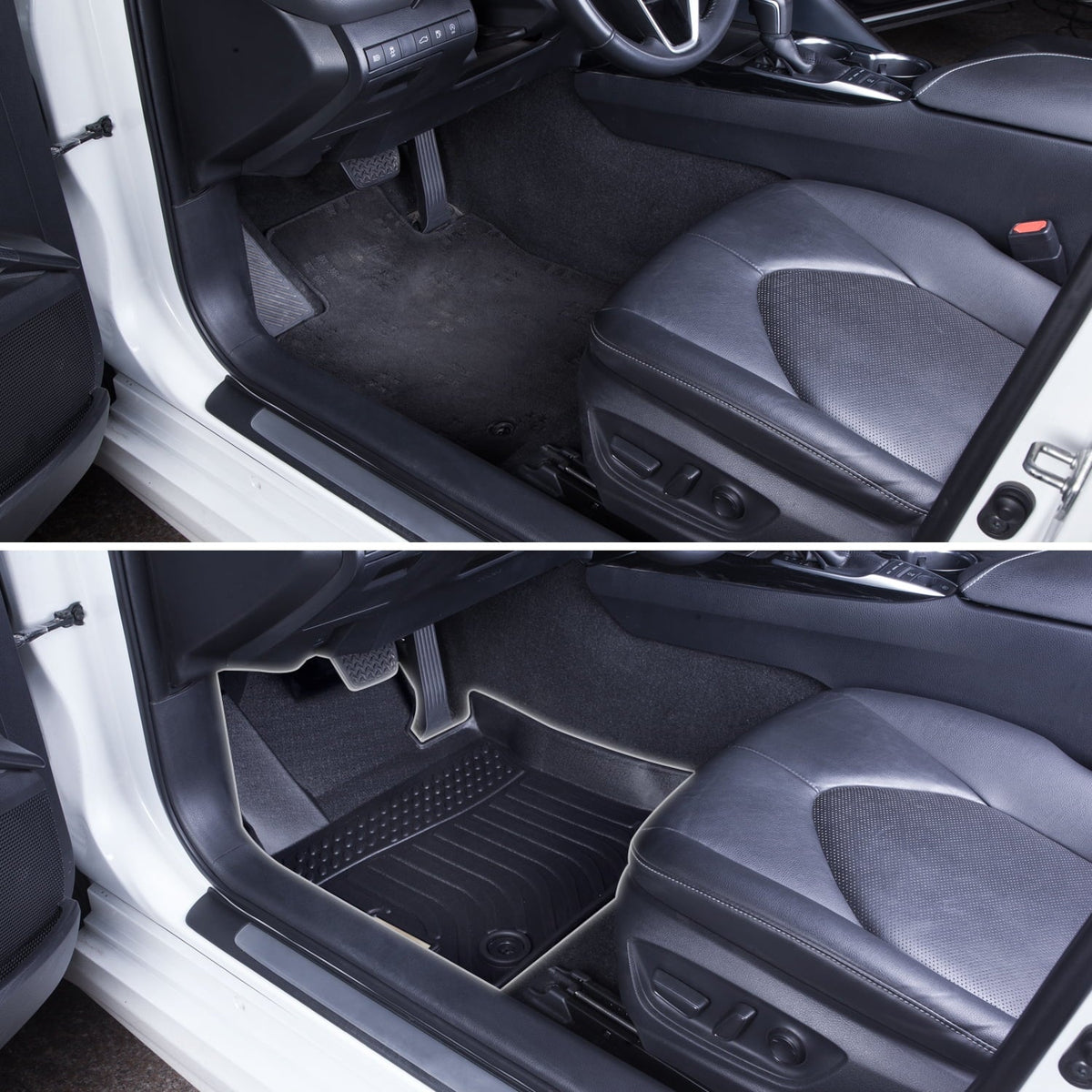 Mats Front climate Rear Car GV70 Replacement Durable 2023 Carpet Black Fit Odorless Liners All Floor 2022 for Duty Custom Heavy Genesis Protection
