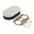 1/2 7in DDO 1 [56-1160]KN Filter - Air Custom x Custom Oval 3/4in Racing 4 Filter.K&N H Air