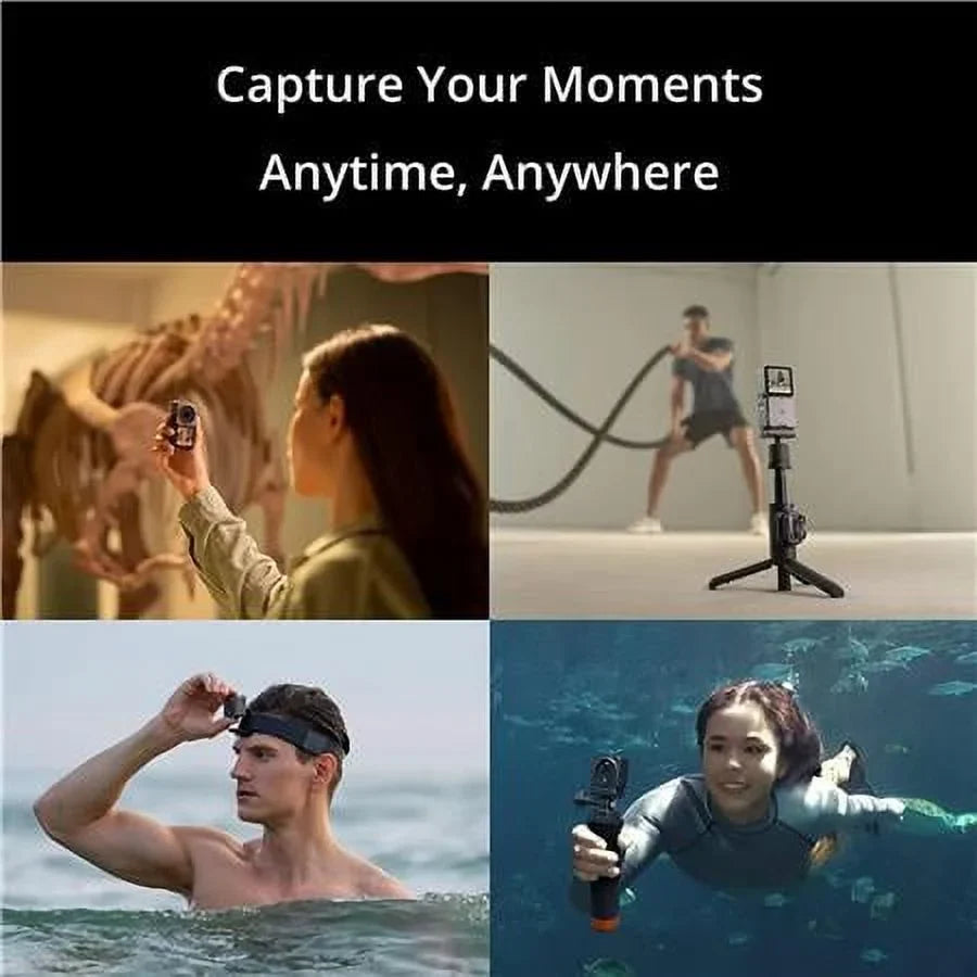 Action 4K Ultra Dual-Screen HD Combo Camera 2