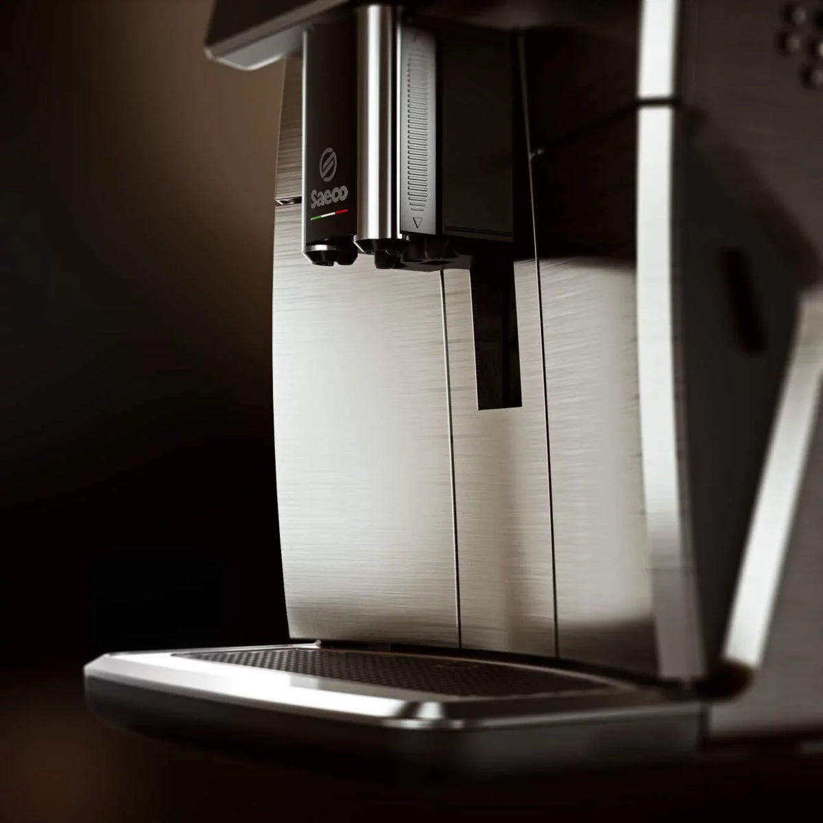 Xelsis Machine, Metal Super Front Saeco SM7684/04 Titanium Espresso Automatic
