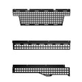 Molle TOYOTA select: TOYOTA 19-21 DOUBLE TACOMA, Putco Tacoma CAB/SR/SR5 2019-2021 Fits 2022 195303 TACOMA Fits Panel