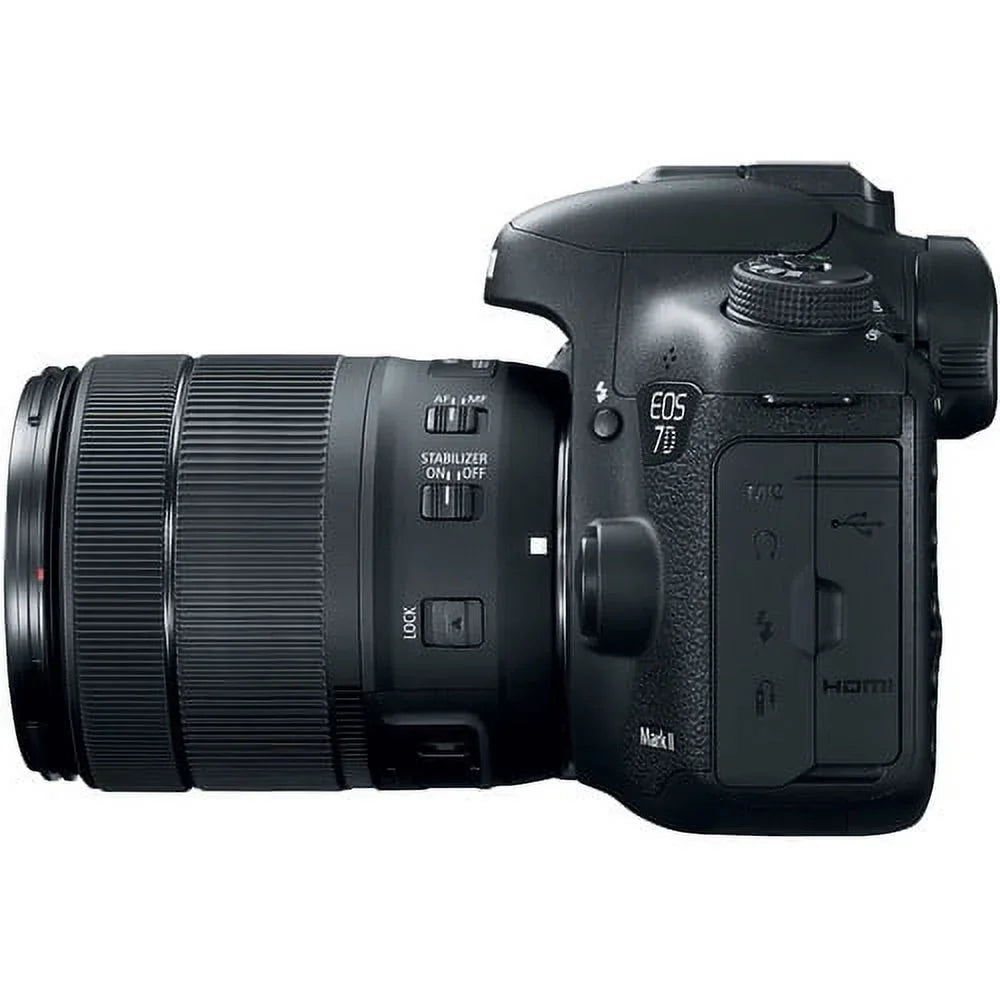 Camera II f/3.5-5.6 More 18-135mm Mark + EOS W-E1 & USM Lens IS Canon DSLR 7D W/