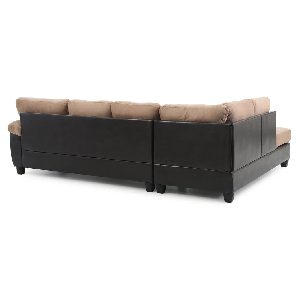 Renaissance , G908B-SC Sectional Mocha Retro