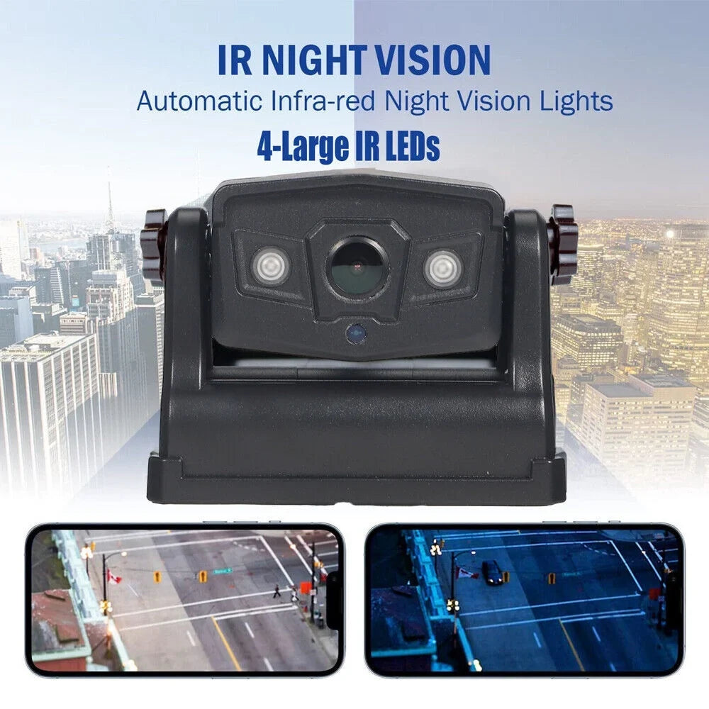 View Battery Jahy2Tech Camera Wireless WiFi Camera, Backup Front/Rear 9600mAh Magnetic