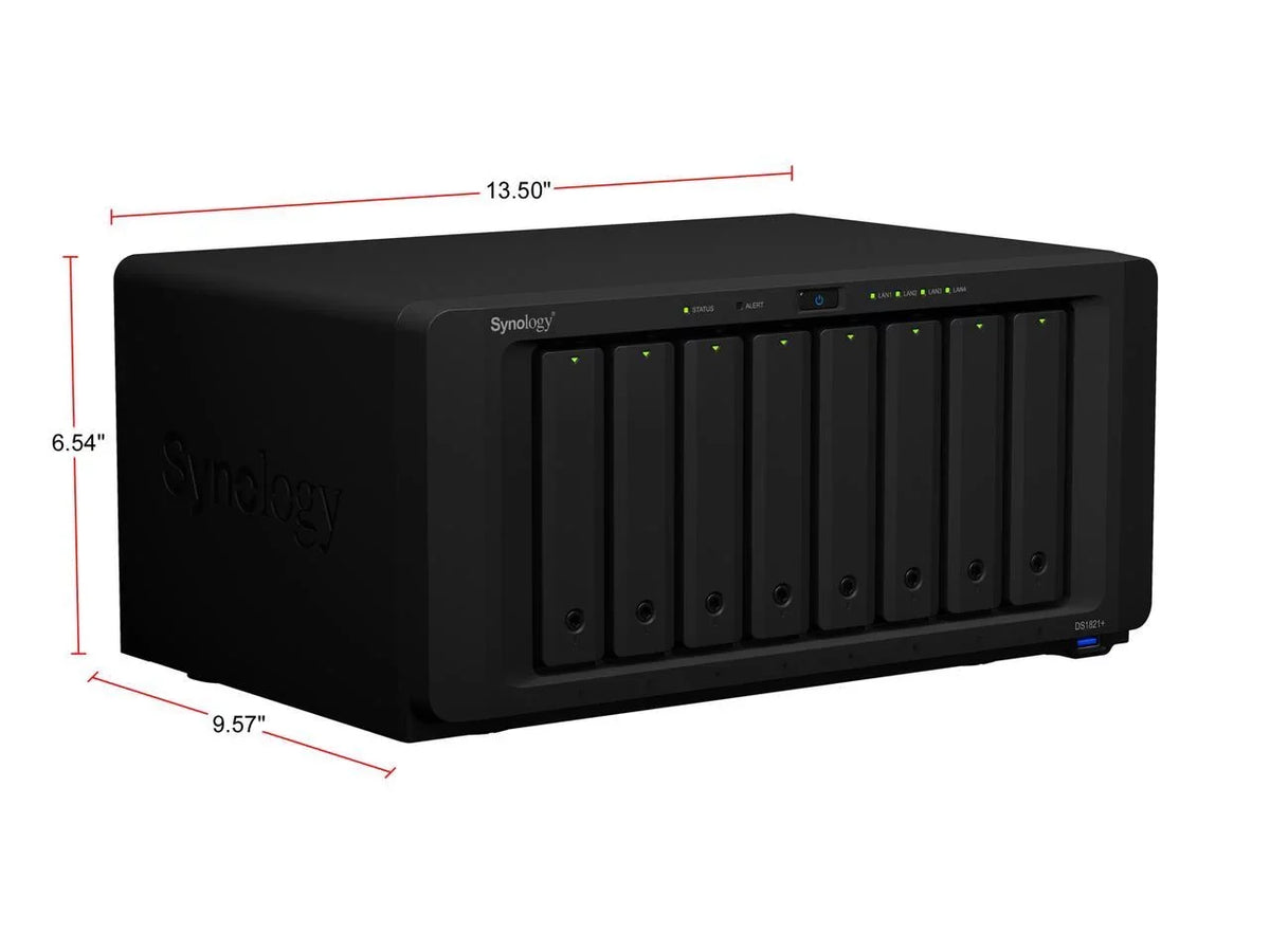 8 (Diskless) DiskStation NAS bay Synology DS1821+