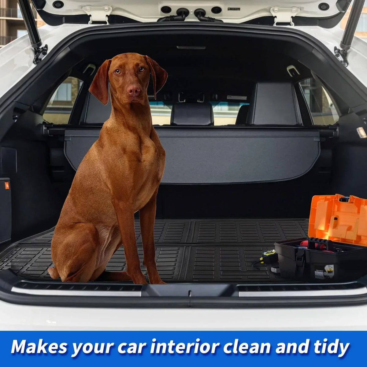 2020 Accessory, Honda Mat 2017 CR-V 2017-2022 All CR-V Cargo 2019 Cover 2021 Black Floor climate Cargo Tray 2018 2022 Rear Fit Liner for Trunk Honda