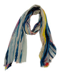 James CA Paul Cashmere/Wool - Beach Blend Scarf Moonlight by Cheung