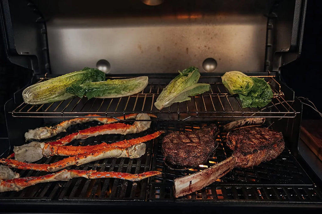Grill Steel SX-325s with Natural Weber Genesis Gas 3-Burner Technology Stainless in Smart Smart