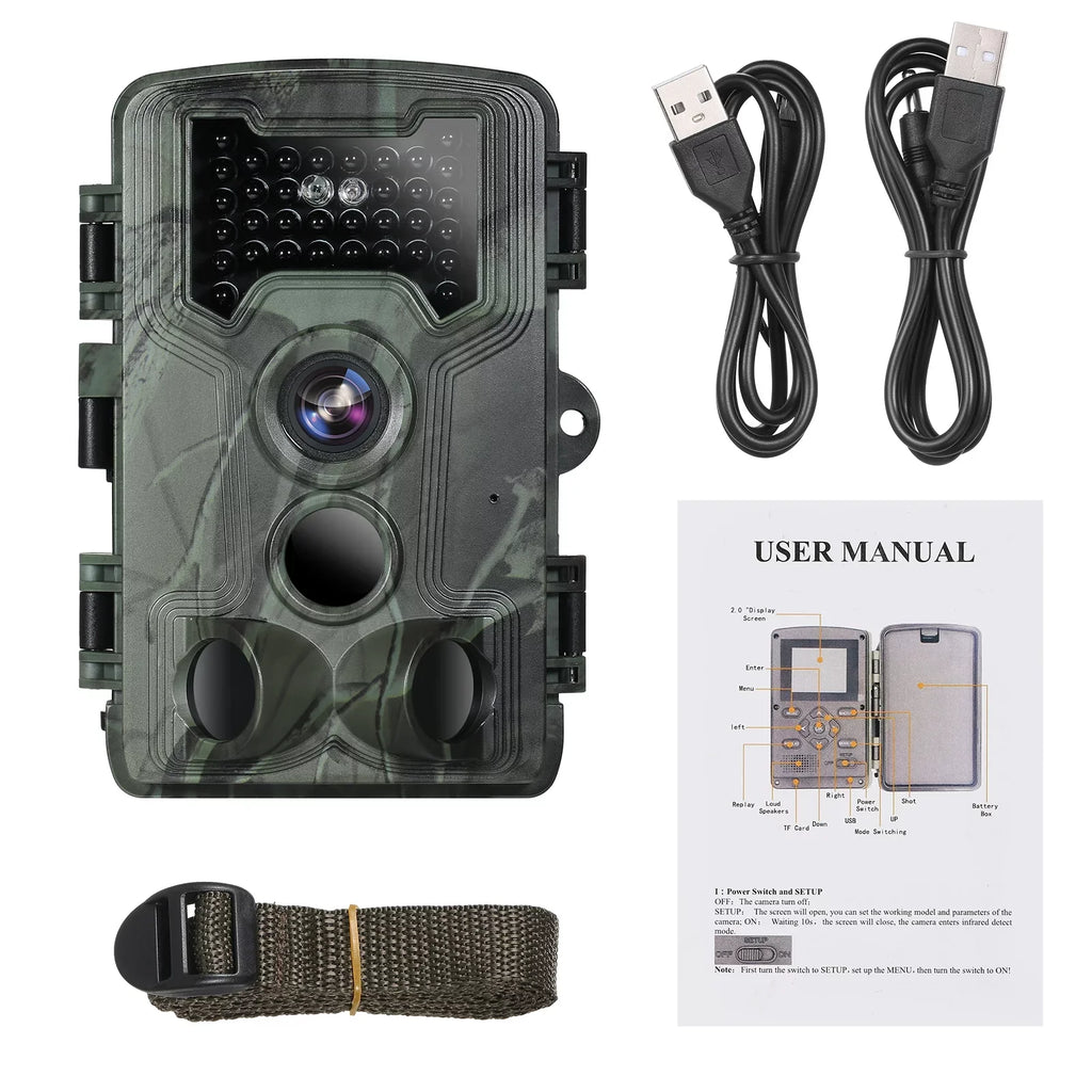 Trail Camera, Researching Waterproof and 36MP Game for Vision Wildlife 1080P Camera Night