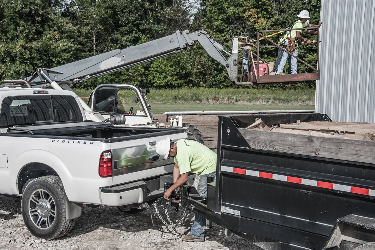 with Capacity Hitch for MEGA-DUTY - 3,500 LB 32,000 GEN-Y GH-0161 Adjustable Drop Towing Tongue Weight GH-1714 - LB 9" Dual-Ball 3" Receiver