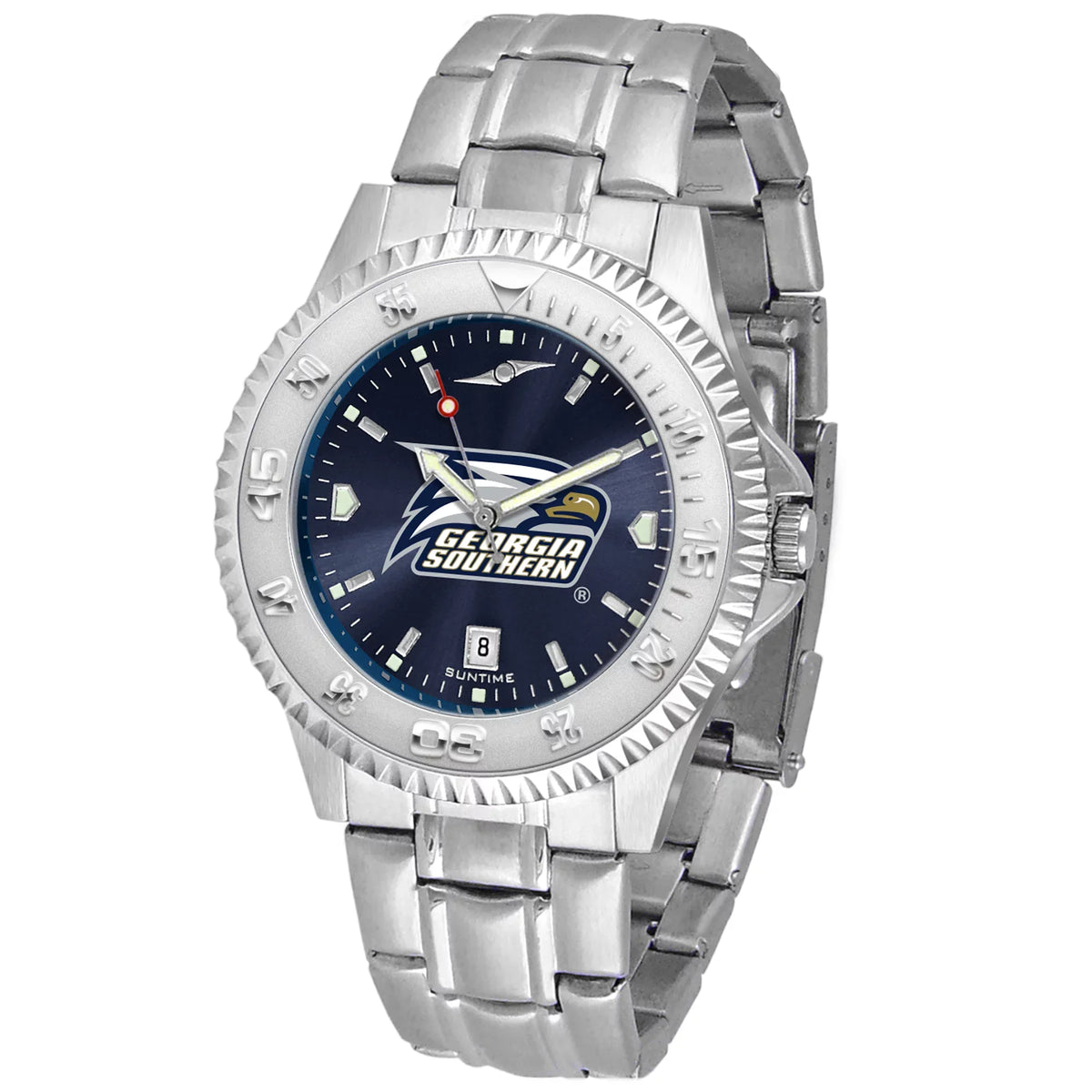 Competitor AnoChrome Steel Eagles Watch Georgia Navy Southern