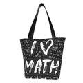 Bag I Math Shopping Tote Bag Love Bag,Shoulder Handbags Lukts Women'S Large Hobos Capacity
