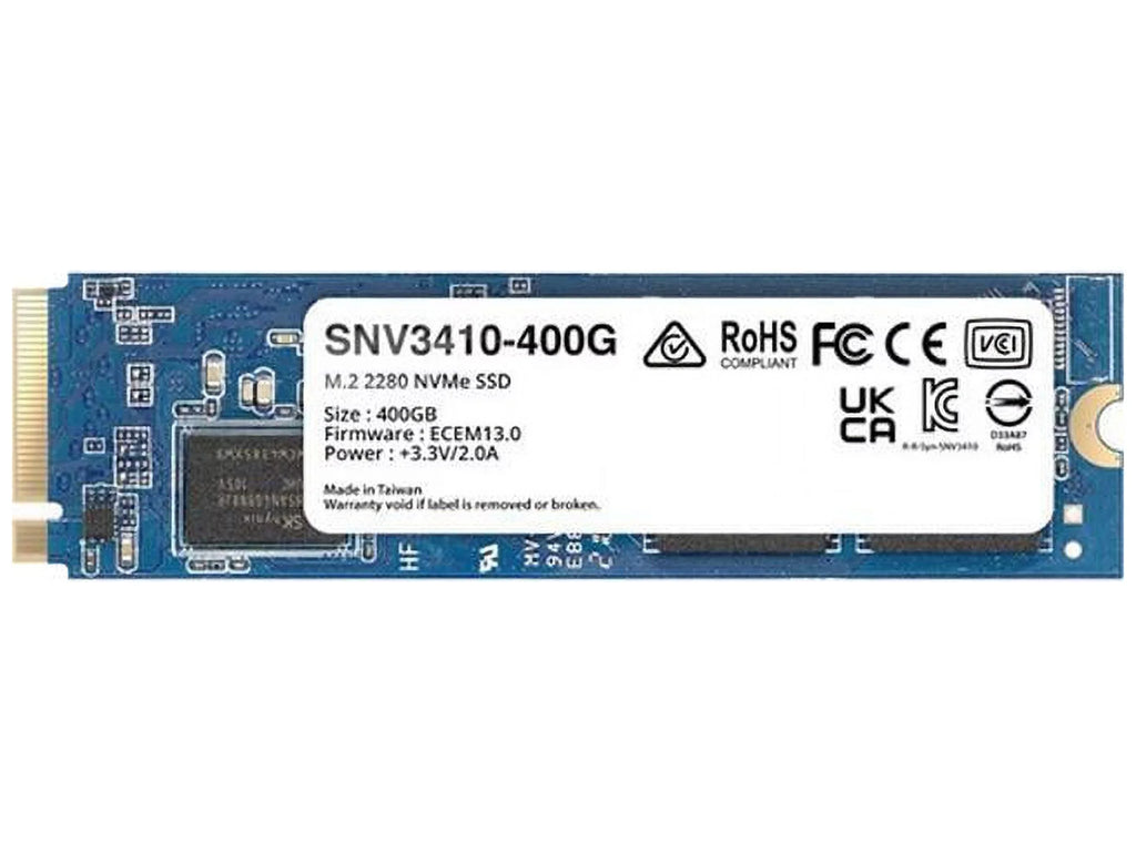 SNV3410 Synology (SSD) State Solid Drive M.2 PCI-Express SNV3410-400G x4 3.0 400GB Internal 2280