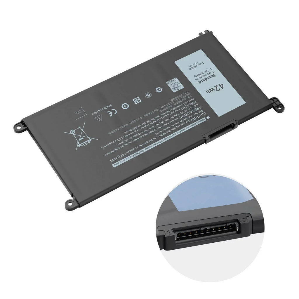 YRDD6 3584 15 for 5485 3593 FAST Inspiron 5491 42Wh 5480 Battery USPS 3493