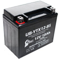 12V, Suzuki 2001 Activated, UB-YTX12-BS Motorcycle 1000 10Ah, Free, UpStart Maintenance - CC Factory GSX-R1000 Battery Replacement Battery
