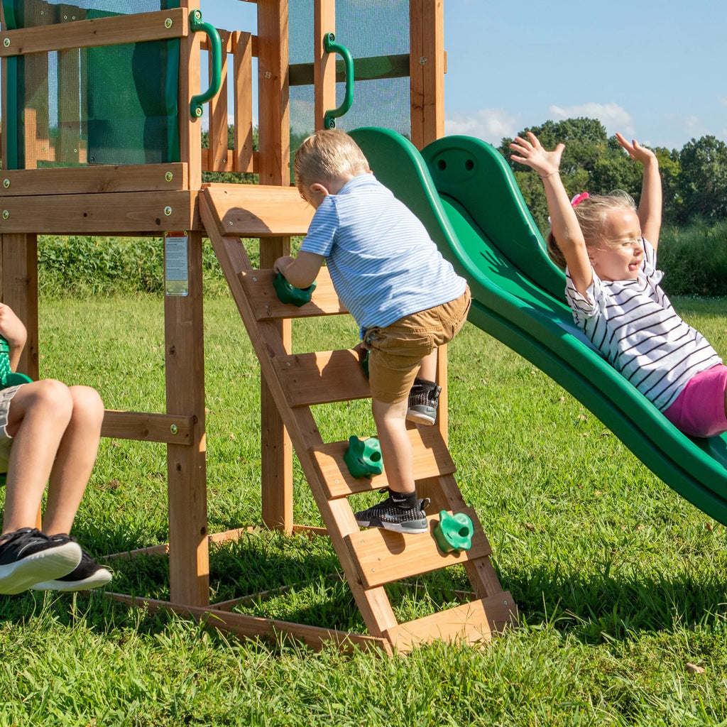 Swing Set Buckley Discovery Hill Backyard