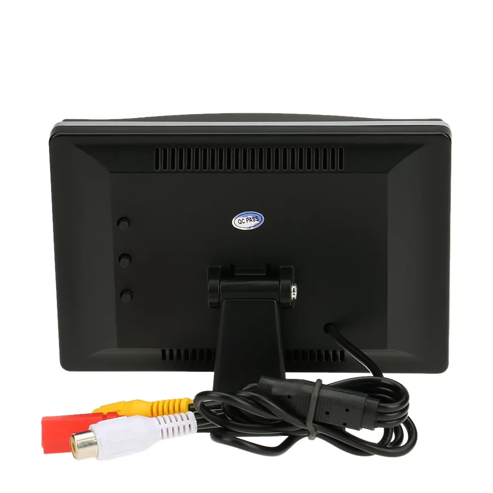 Htovila Reverse 5 Display Inch Car Backup HD Parking Camera View System Monitor TFT LCD Rear +