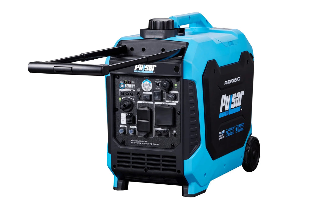 Fuel Remote Start Ready and Dual Pulsar with RV 5000-Watt Inverter CO Generator Sentry
