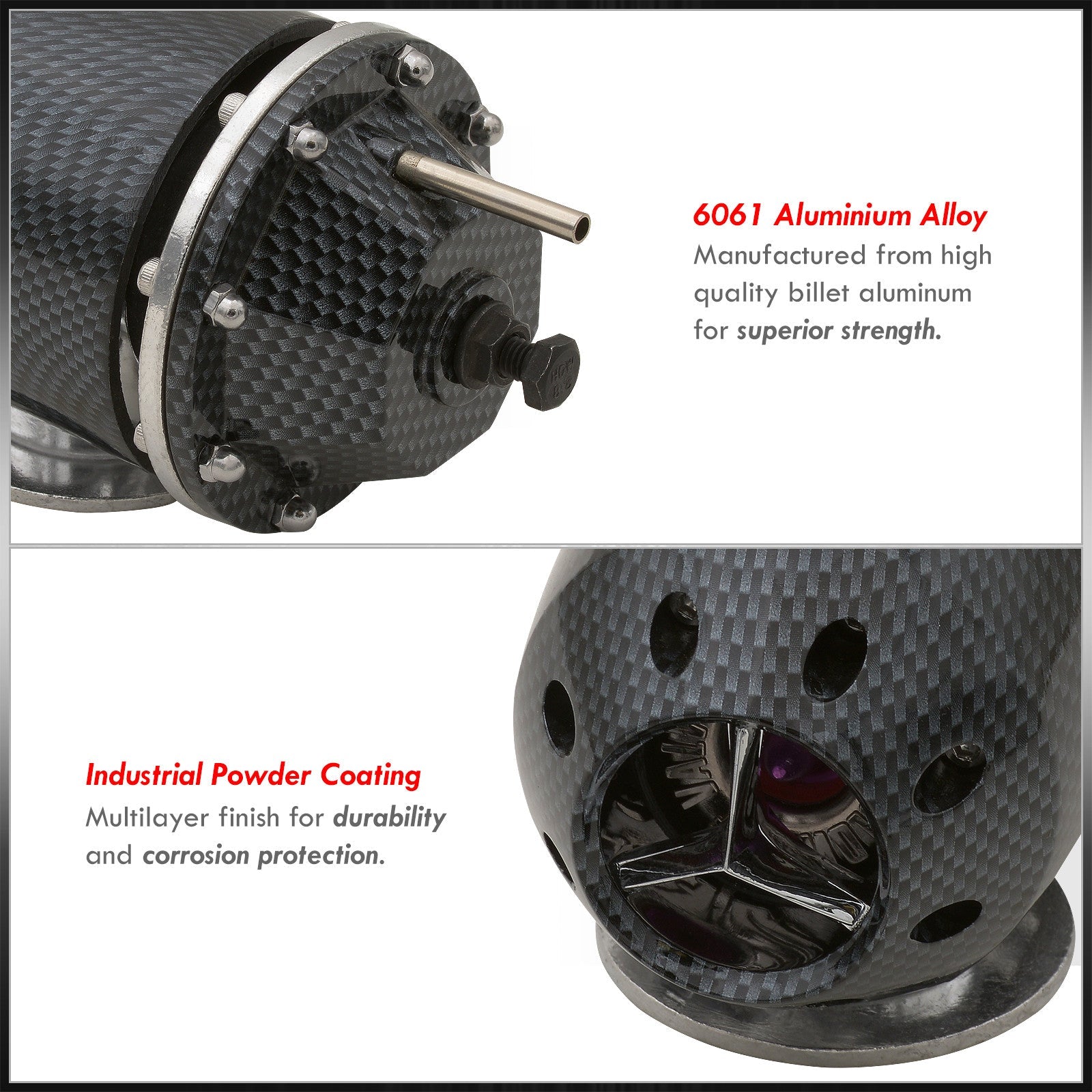 '+ (Carbon Charger Weldable Blow Flange Adapter O-Ring Kit design Valve Fiber) Turbocharger BOV SQV Turbo - Universal Off Aluminum Billet