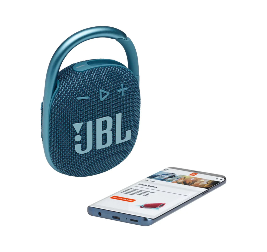 Refurbished) Portable (Certified Blue 4 Clip Speaker JBL Bluetooth