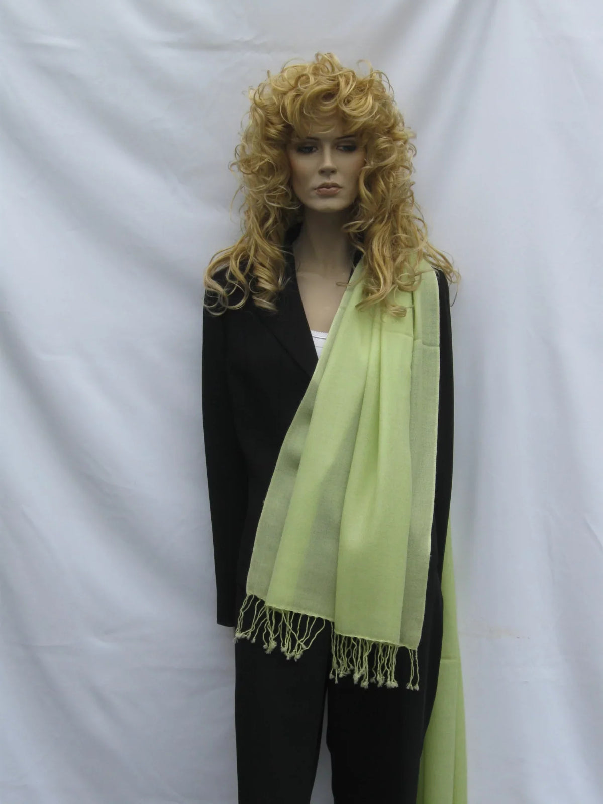 Dew Green Shawl/Shawls/Scarf/Scarves/Wrap/Stole/Muffler/Cape/Ruana/Blanket/Throw/Pashmina (Honey Shawl) Regular Shawl/Cashmere Scarf/Wool/Silk