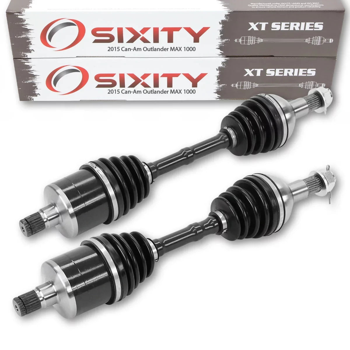 MAX 2 Left EFI 1000 Outlander Right Can-Am with pc compatible - XT Axle 4X4 2015 Sixity STD Rear LTD