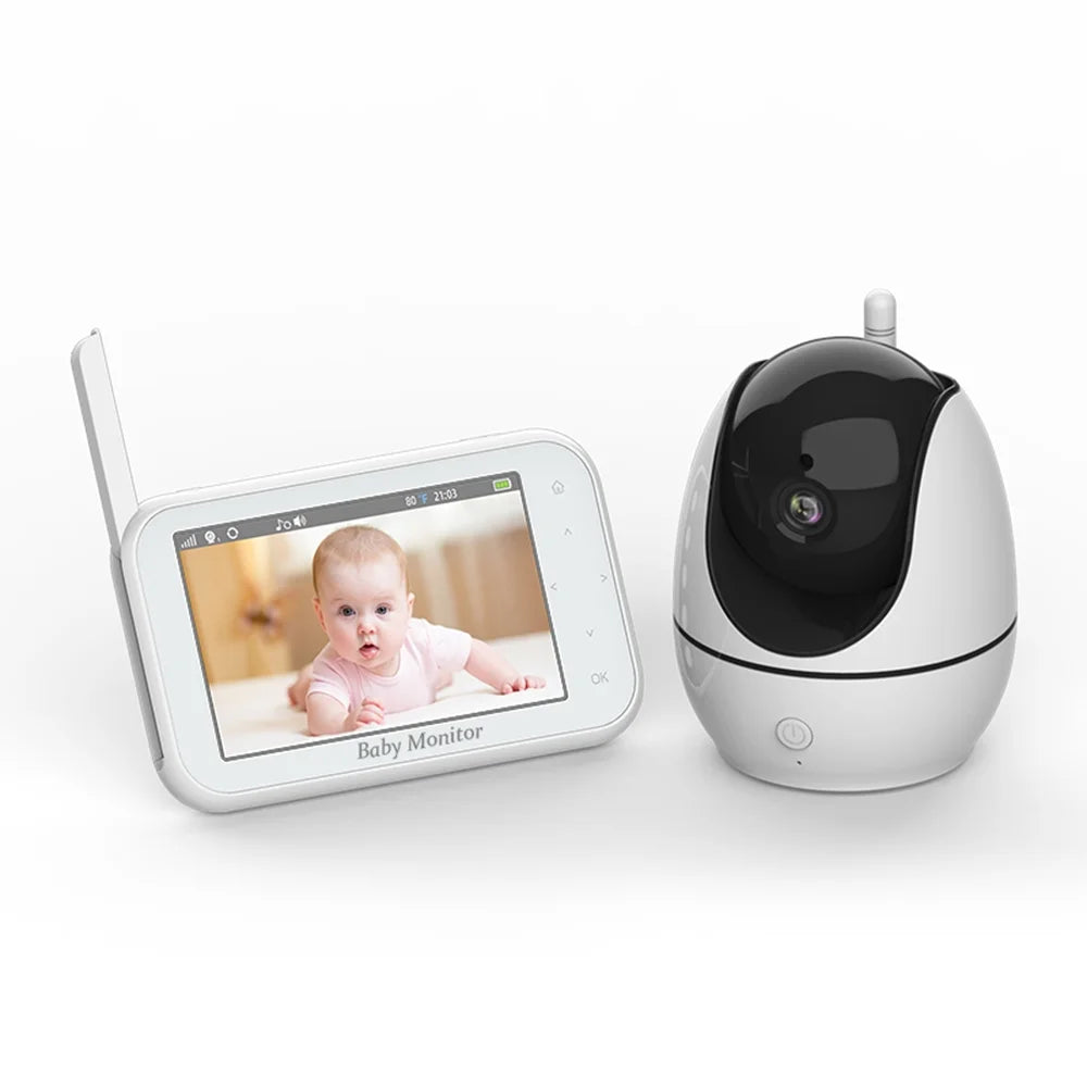 Inch Motion Vision LCD 720P Audio Screen inch 4.5 Way 2 Infrared Infrared 8 with Audio Dazzduo Monitor 4.5 Camera,Function Loop - Wireless OWSOO 2-Way 4.5 Includes - Camera 8 LCD Camera Video LCD