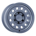 (Quantity of Rim Convoy 501UG 25 18X8 1) Gray Utility Offset NOMAD 5X130