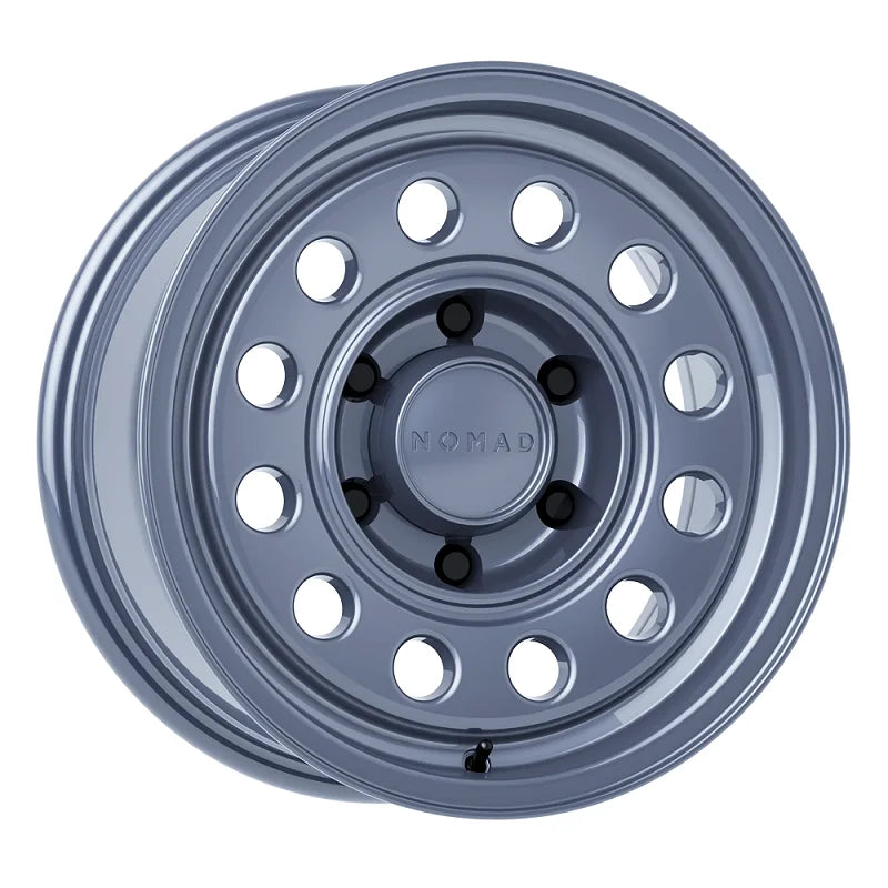 (Quantity of Rim Convoy 501UG 25 18X8 1) Gray Utility Offset NOMAD 5X130