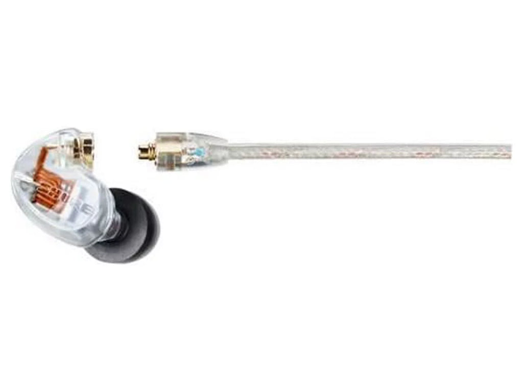 Clear In-Ear Driver Earphones - Dual Sound Shure Isolating SE425 Pro