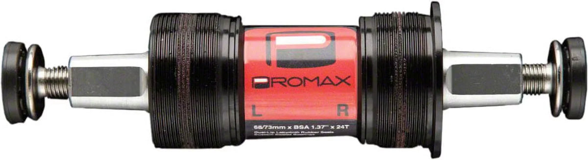 Taper Square Chromo Bottom Black Promax JIS 113mm Bracket SC-1