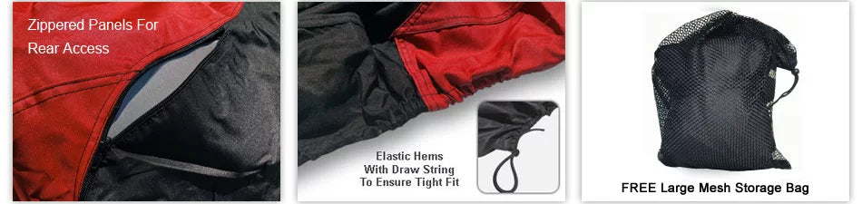 / Straps climate Color - SC Includes Cover Storage UV SEA GTX And Trailerable 2005 DOO Rays, Weatherproof More! For Protects All Trailer Sun, RED And from - - Ski Jet Black Rain, Bag -