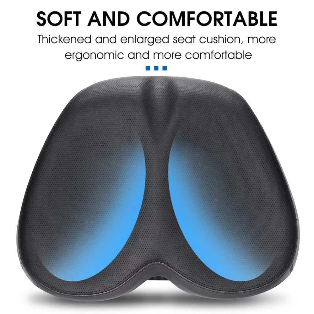 Shockproof for Comfortable Widen Cushion Replacement Aibecy Ergonomic Design Thicken Distance Bike Saddle Road Riding Long