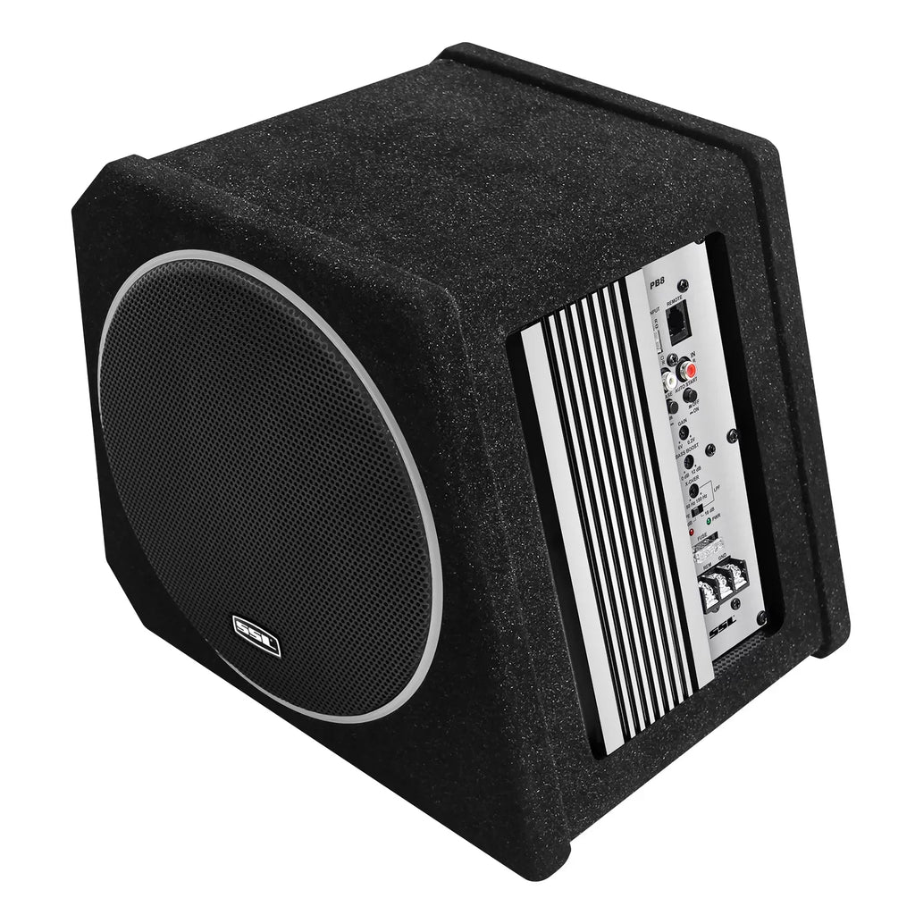 Powered and Remote Car Passive Subwoofer Control, 8 Inch Subwoofer Storm – Sound Amplified Amplifier, Truck, PB8 Audio Radiator, Boxes Laboratories Built-in Enclosures For Package