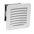 12 RAL EXHAUST FILTER, IP FTEC10L4X mm2) (116x116 Arieltech 7035, 4" NEMA 54
