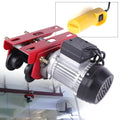 110V w/I-Beam Crane Hoist Overhead 1100LBS Trolley Links Winch Lift Mkyiongou Electric