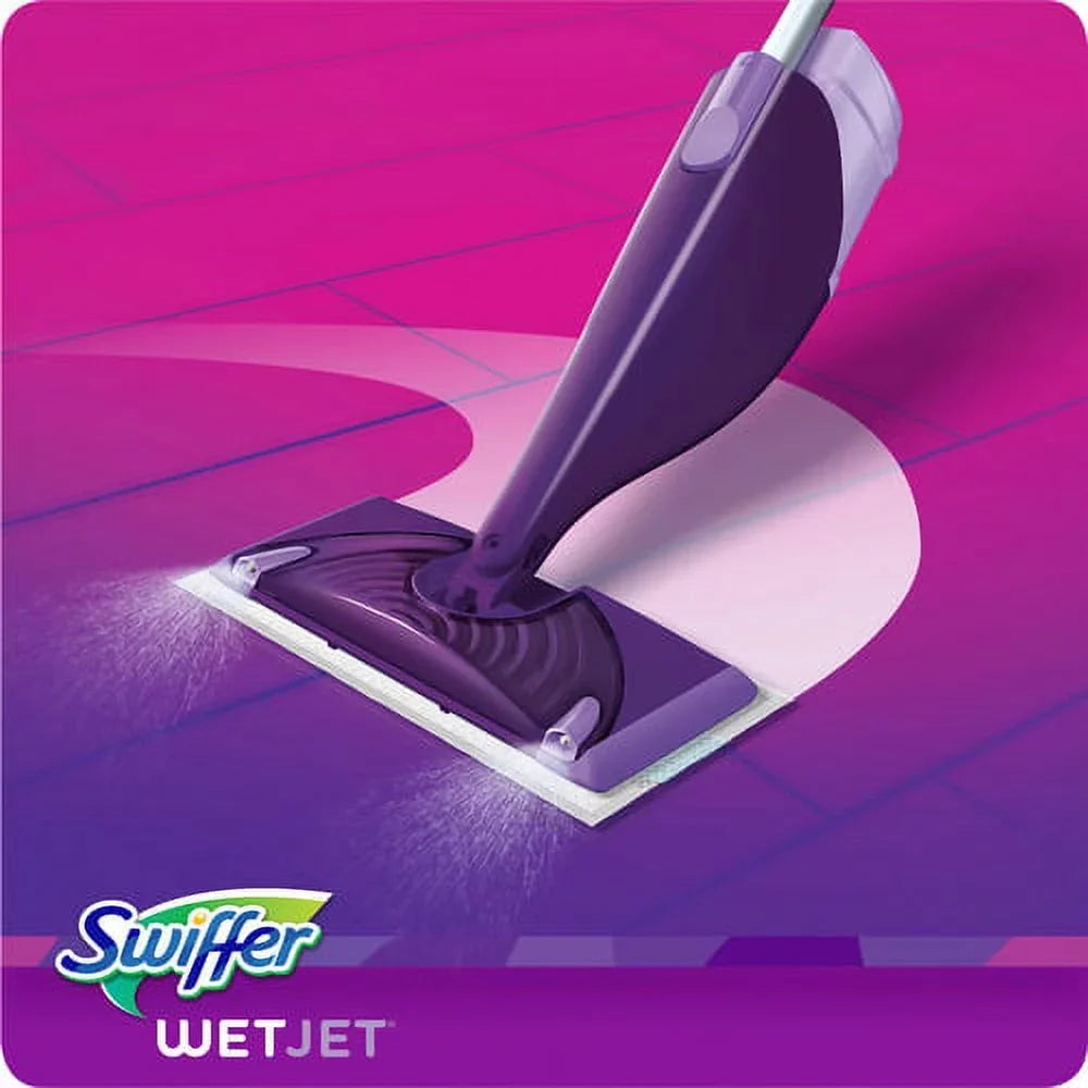 Mopping WetJet Swiffer Kit