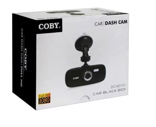 Full Dash HD DCHD-101 2.7 Coby Cam Zoom Car 4X Screen 1080p