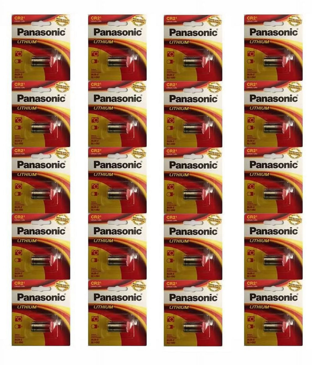 RETAIL PACKAGING Battery, Pcs Panasonic 3V 20 Lithium CR-2