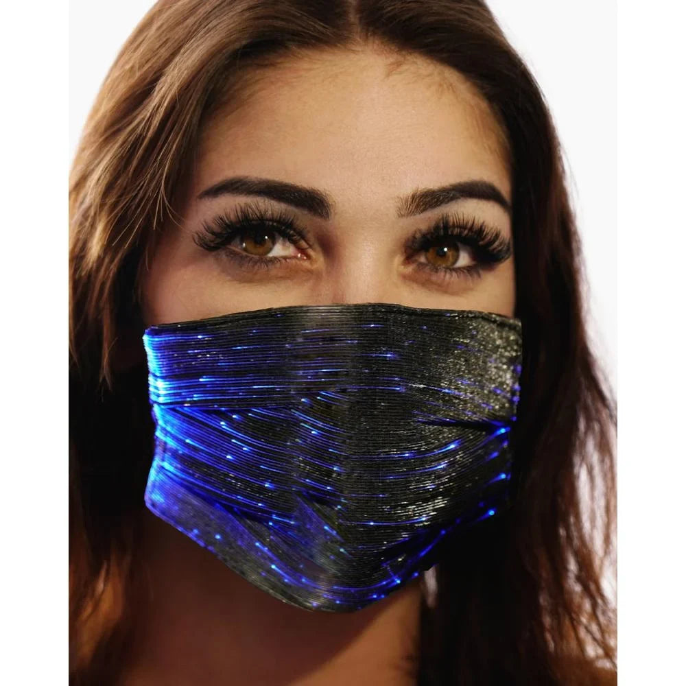 Black Inc. 106332 LED Western Fashion Mask - Party