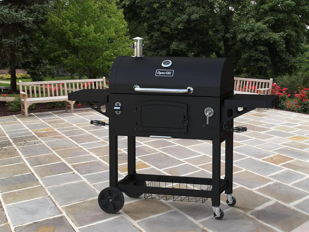 Heavy-Duty Charcoal Black X-Large Grill,